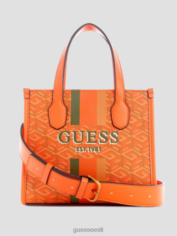 silvana minikotid oranž logo GUESS kotid naised BB4BB2932