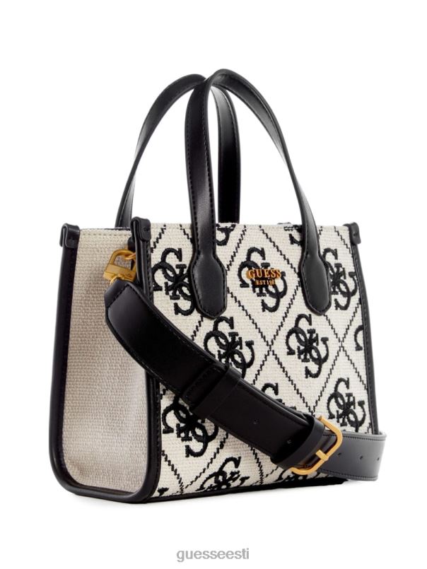 silvana tikitud lõuendist minikott õitsema GUESS kotid naised BB4BB3078