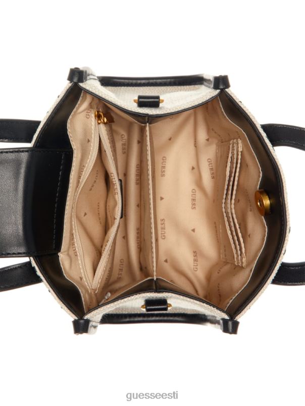 silvana tikitud lõuendist minikott õitsema GUESS kotid naised BB4BB3078