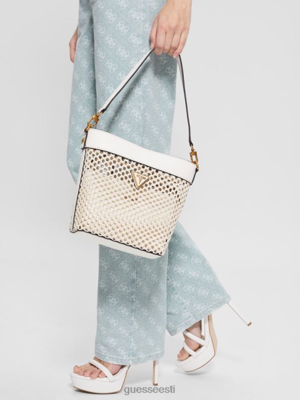 vikky põhuämbrikott elevandiluust GUESS kotid naised BB4BB2886