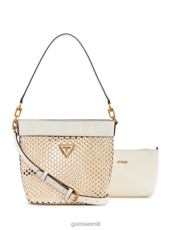 vikky põhuämbrikott elevandiluust GUESS kotid naised BB4BB2886