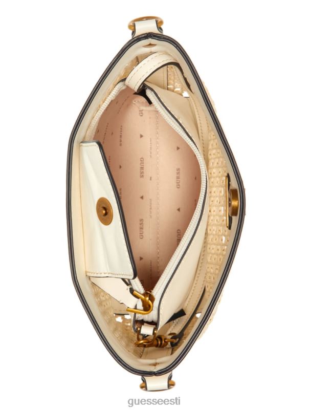 vikky põhuämbrikott elevandiluust GUESS kotid naised BB4BB2886