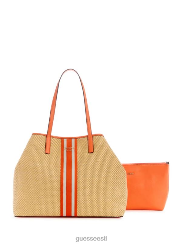 vikky raffia triibuline suur kandik belle GUESS kotid naised BB4BB3107