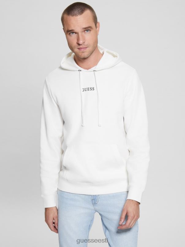 eco roy tikitud logoga kapuuts härmatis valge GUESS kehakate mehed BB4BB4051