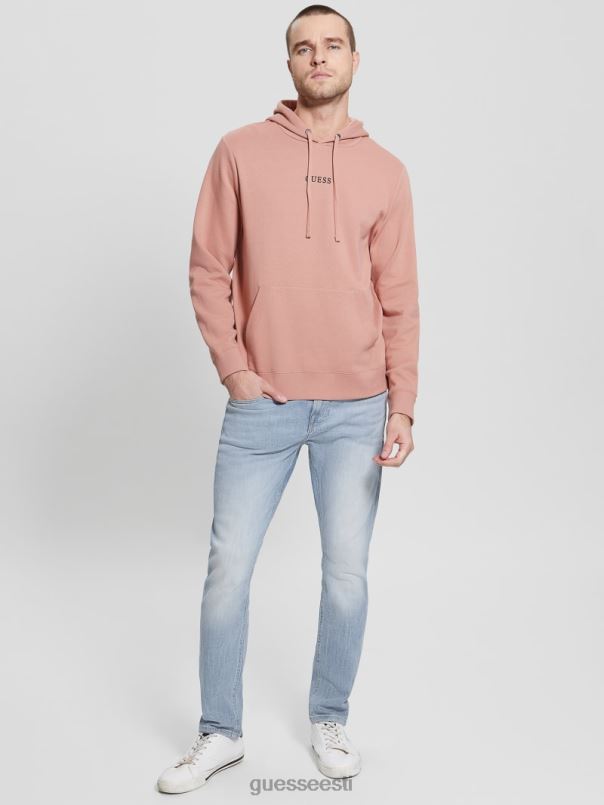 eco roy tikitud logoga kapuuts satiin roos GUESS kehakate mehed BB4BB4039