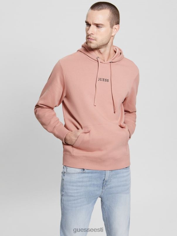eco roy tikitud logoga kapuuts satiin roos GUESS kehakate mehed BB4BB4039