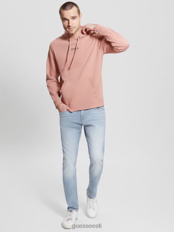 eco roy tikitud logoga kapuuts satiin roos GUESS kehakate mehed BB4BB4039