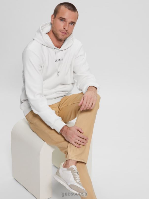 liimitud sametist kapuuts soola valge GUESS kehakate mehed BB4BB4176