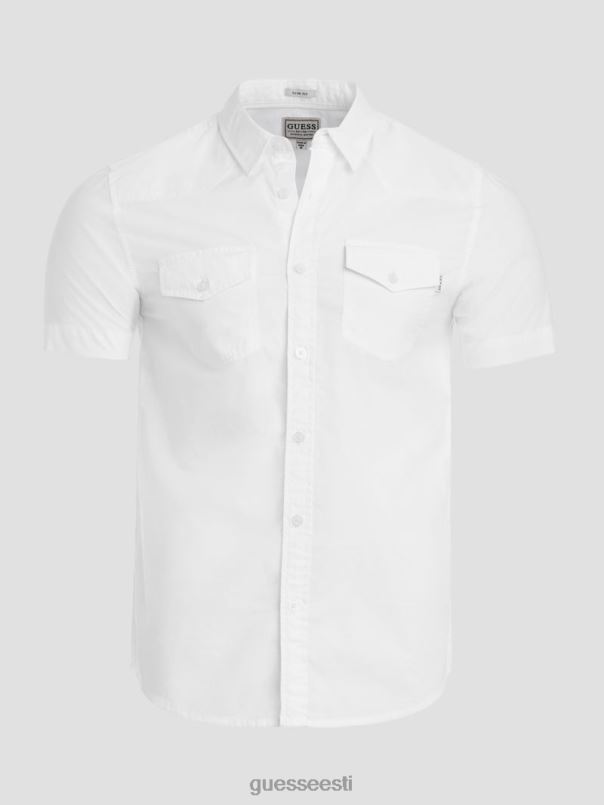 nottinghami särk blanc pur GUESS kehakate mehed BB4BB3967