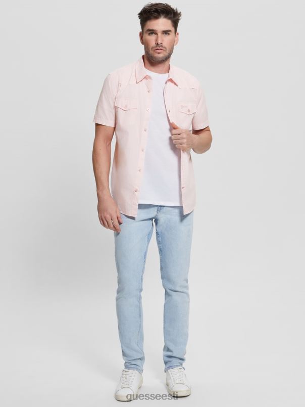 nottinghami särk põsepuna puuvillane GUESS kehakate mehed BB4BB3970