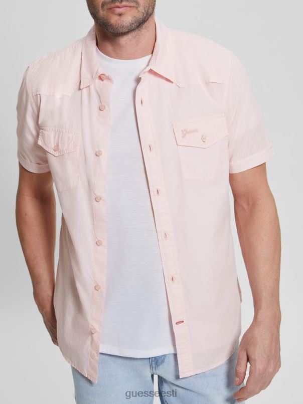 nottinghami särk põsepuna puuvillane GUESS kehakate mehed BB4BB3970