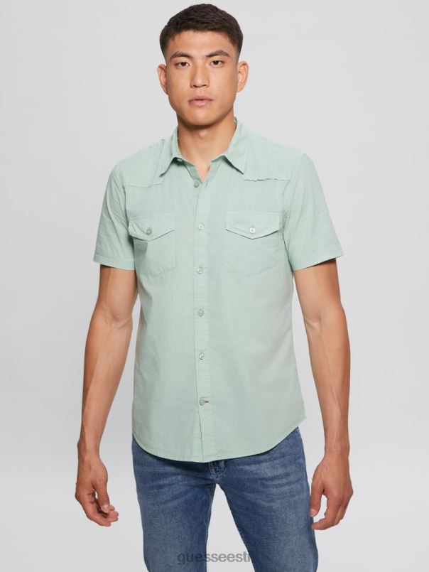 nottinghami särk pehme piparmünt GUESS kehakate mehed BB4BB3989