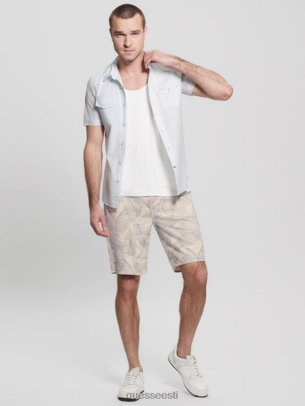 nottinghami särk polaarne sinine GUESS kehakate mehed BB4BB3983