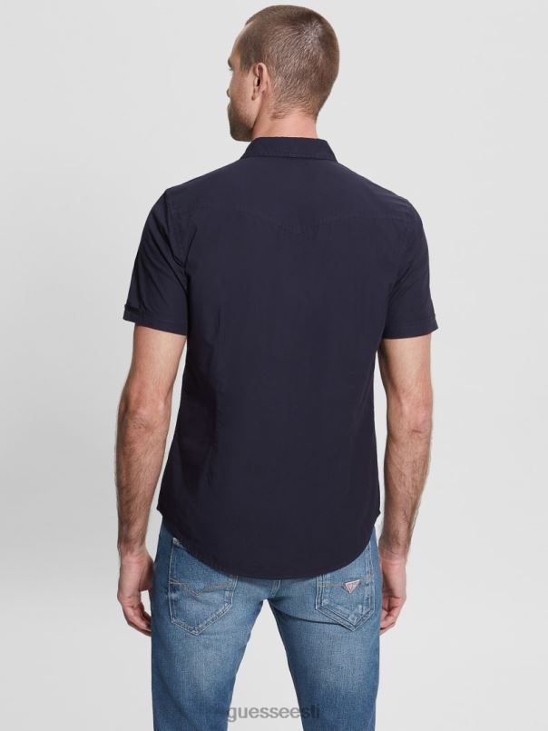 nottinghami särk sinine elegantne GUESS kehakate mehed BB4BB3979