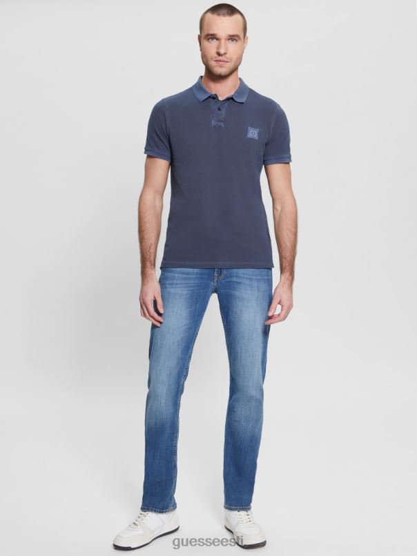pestud polo sinine elegantne GUESS kehakate mehed BB4BB4161