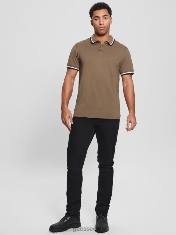 sport pique polo jaanileiva šokolaad GUESS kehakate mehed BB4BB4056