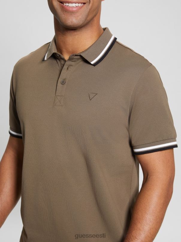 sport pique polo jaanileiva šokolaad GUESS kehakate mehed BB4BB4056