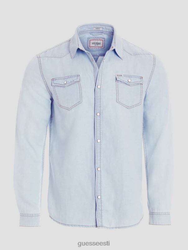 truckee denim lääne särk illusioonid GUESS kehakate mehed BB4BB4026