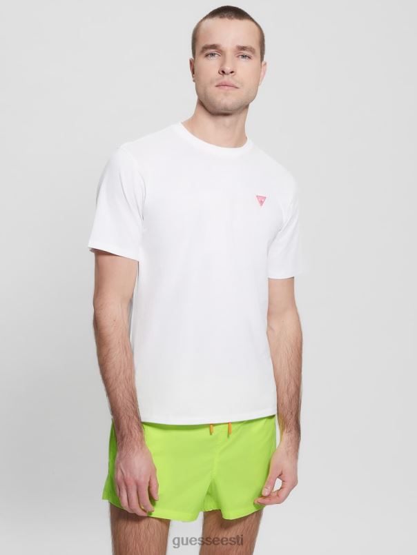 öko logoga tee puhas valge GUESS kehakate mehed BB4BB4023