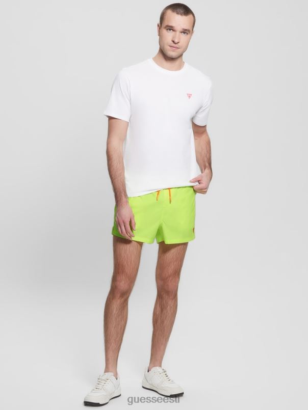 öko logoga tee puhas valge GUESS kehakate mehed BB4BB4023