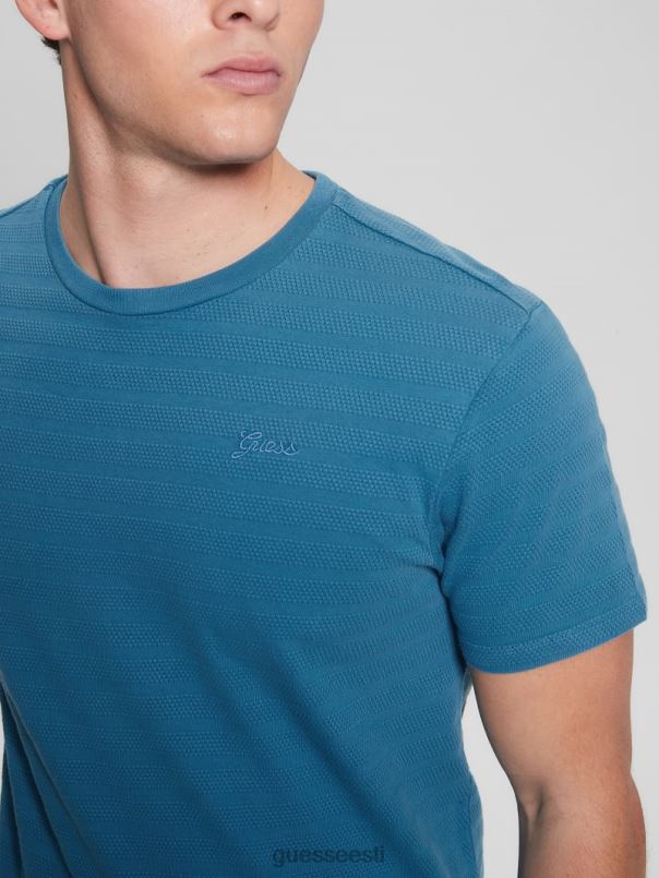 öko vincent jersey crewneck tee merealune sinine multi GUESS kehakate mehed BB4BB4096