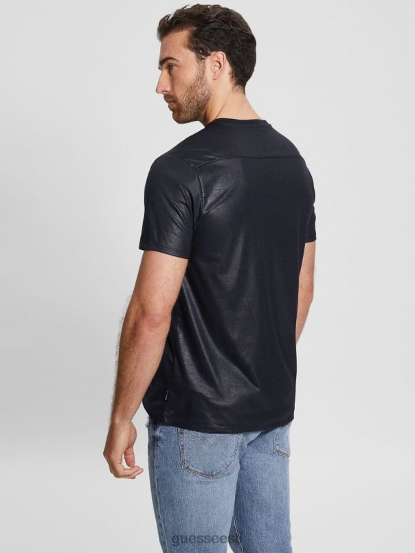 müürsepa ikke v-kaelusega tee sinine elegantne GUESS kehakate mehed BB4BB3981