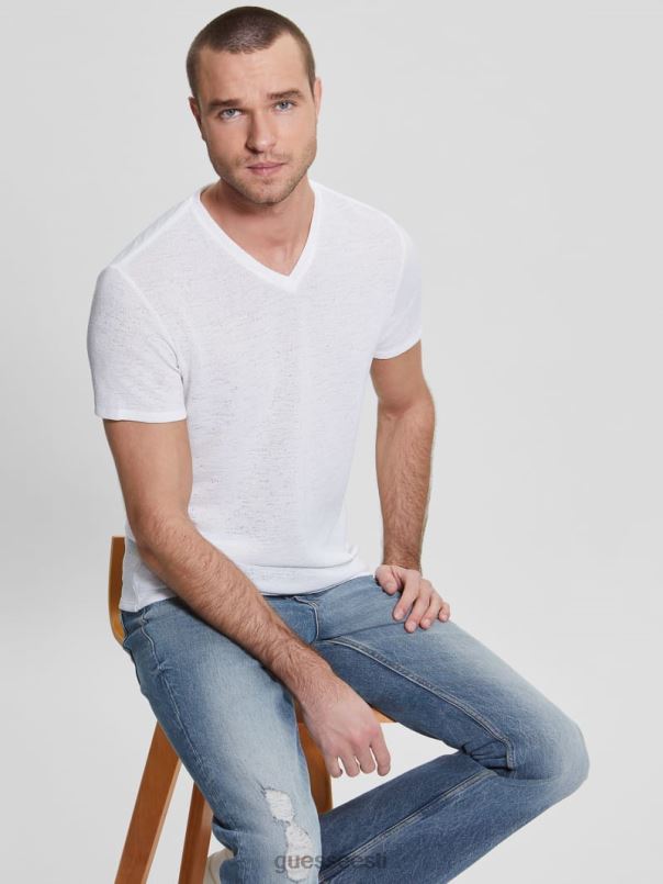 marli tee puhas valge GUESS kehakate mehed BB4BB4004
