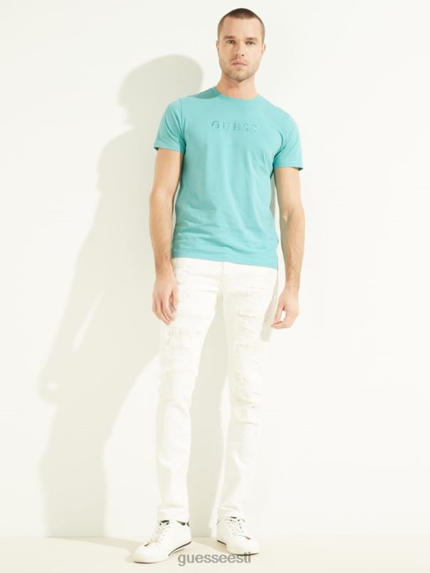 tikitud logoga tee tint a714 GUESS kehakate mehed BB4BB4110