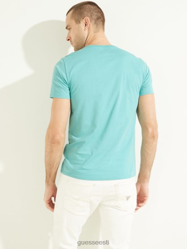 tikitud logoga tee tint a714 GUESS kehakate mehed BB4BB4110