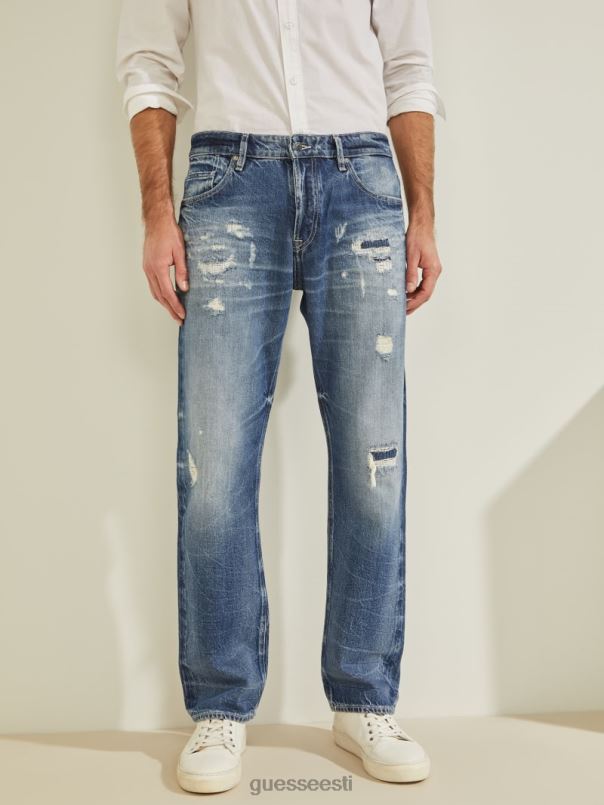 öko rodeo distressed teksad liustik GUESS kehakate mehed BB4BB4127