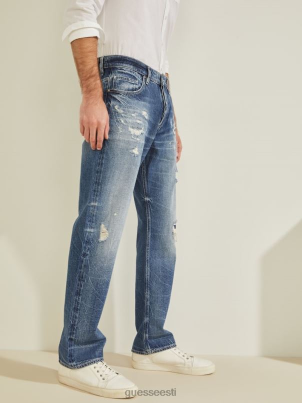 öko rodeo distressed teksad liustik GUESS kehakate mehed BB4BB4127