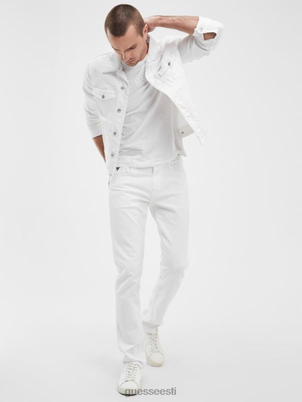 ökoloogilised kitsenevad teksad optika valge GUESS kehakate mehed BB4BB3954