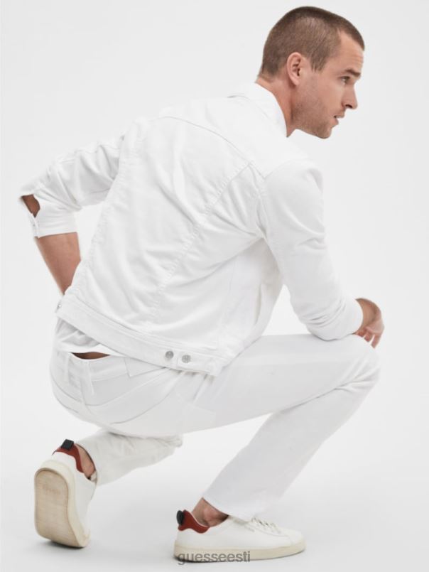 ökoloogilised kitsenevad teksad optika valge GUESS kehakate mehed BB4BB3954