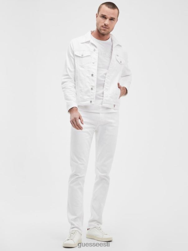 ökoloogilised kitsenevad teksad optika valge GUESS kehakate mehed BB4BB3954