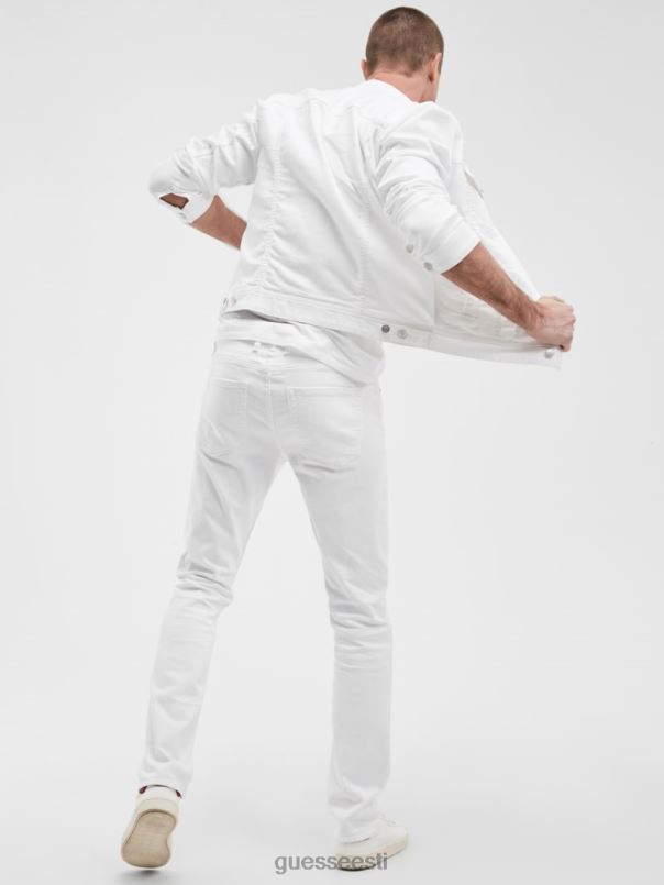 ökoloogilised kitsenevad teksad optika valge GUESS kehakate mehed BB4BB3954