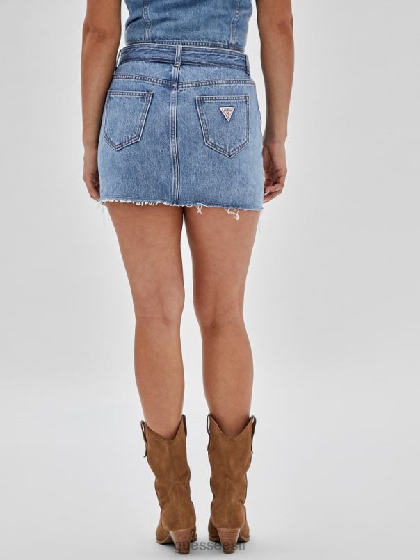 originaal vööga teksaseelik mine kitty keskmisele pesule GUESS kehakate naised BB4BB131