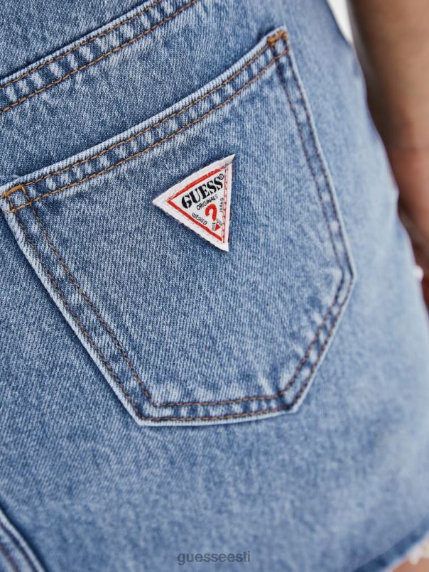 originaal vööga teksaseelik mine kitty keskmisele pesule GUESS kehakate naised BB4BB131