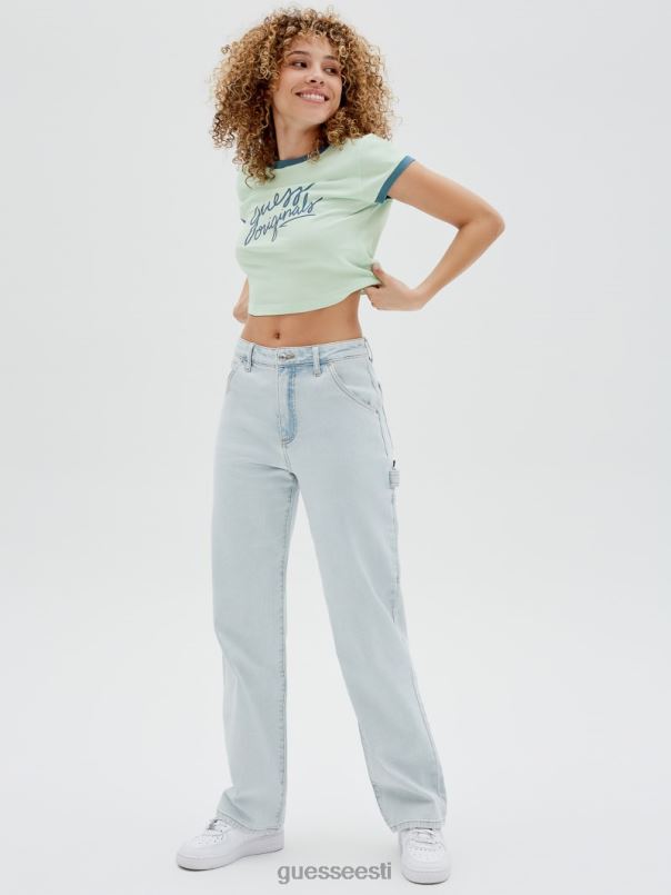 originaalid kärbitud ringer tee pehme jade GUESS kehakate naised BB4BB1352