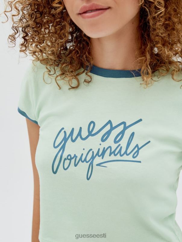 originaalid kärbitud ringer tee pehme jade GUESS kehakate naised BB4BB1352