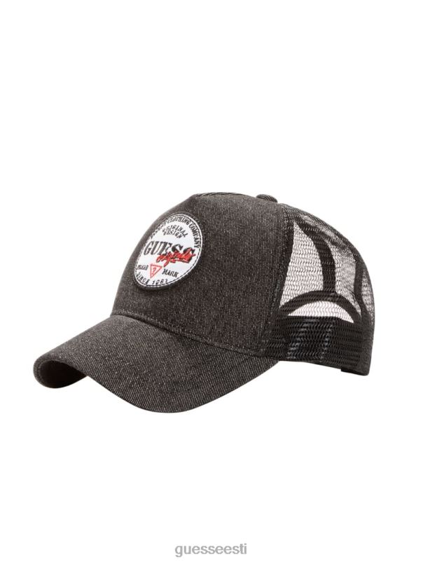 originaal denim rekkamüts must GUESS kehakate unisex BB4BB3810