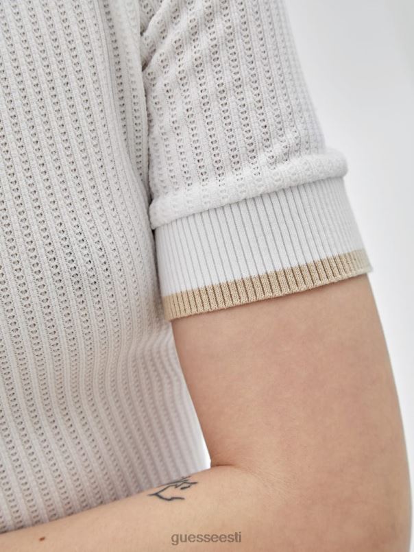 originaal kraega top puhas valge GUESS kehakate unisex BB4BB1084