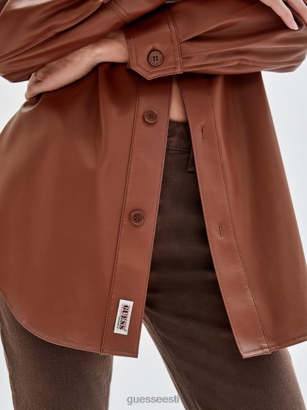 originaal kunstnahast särk jakk soolakarmel multi GUESS kehakate unisex BB4BB1859