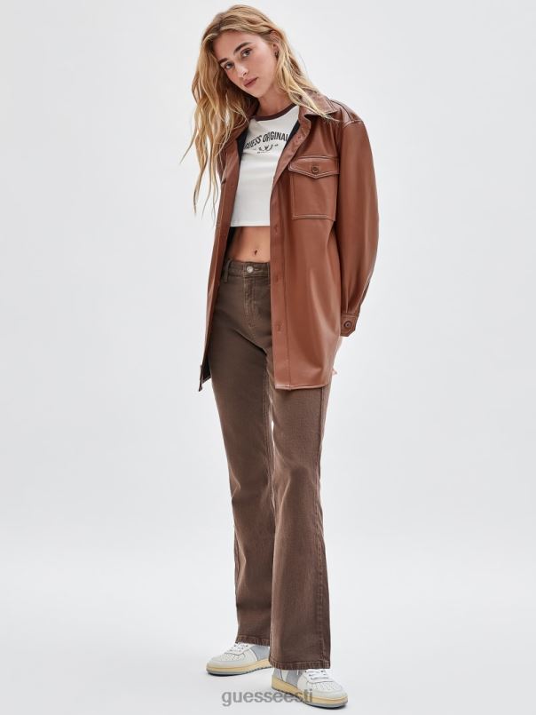 originaal kunstnahast särk jakk soolakarmel multi GUESS kehakate unisex BB4BB1859