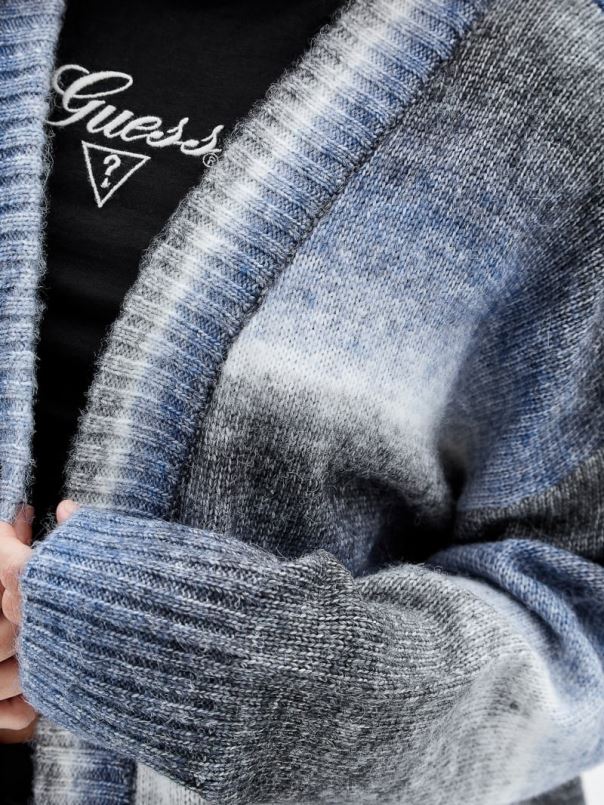 originaal ülisuur kootud kardigan särav zaffre multi GUESS kehakate unisex BB4BB1172