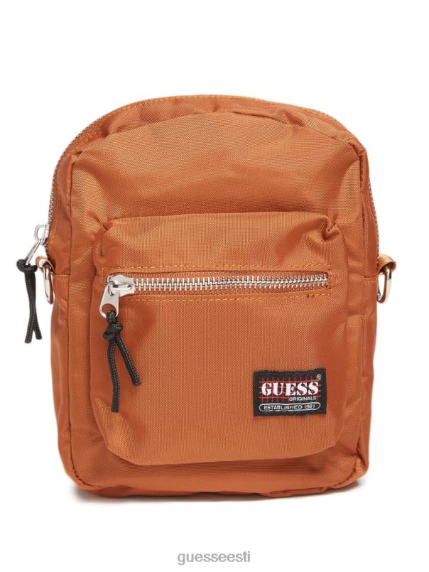 originaal mini crossbody kott roostepruun GUESS kehakate unisex BB4BB2924