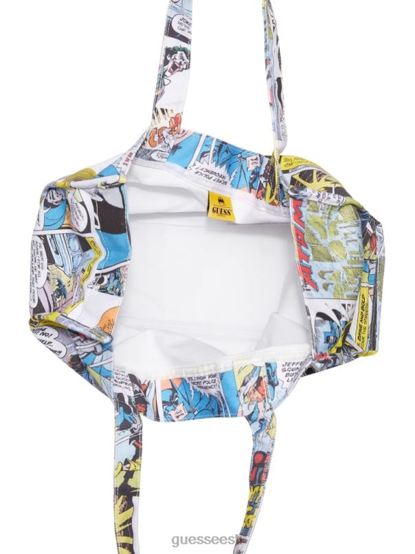 originaalid x batmani trükitud kandik puhas valge multi GUESS kehakate unisex BB4BB3098