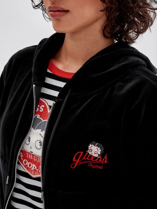 originaalid x betty boop veluurjope must GUESS kehakate unisex BB4BB1836