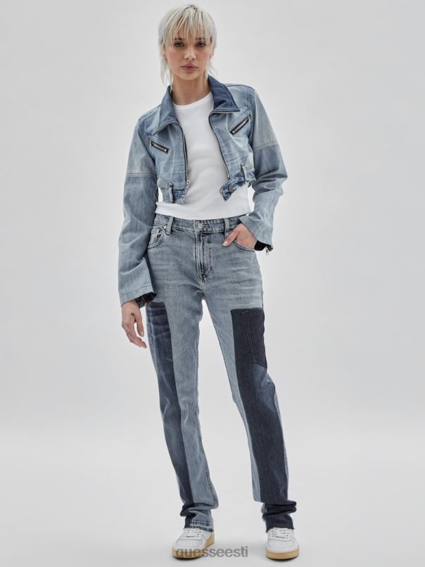 originaalid x homeboy ümbertöödeldud paneelidega teksad ümbertöödeldud denim multi GUESS kehakate unisex BB4BB157