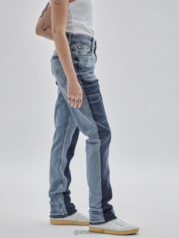 originaalid x homeboy ümbertöödeldud paneelidega teksad ümbertöödeldud denim multi GUESS kehakate unisex BB4BB157