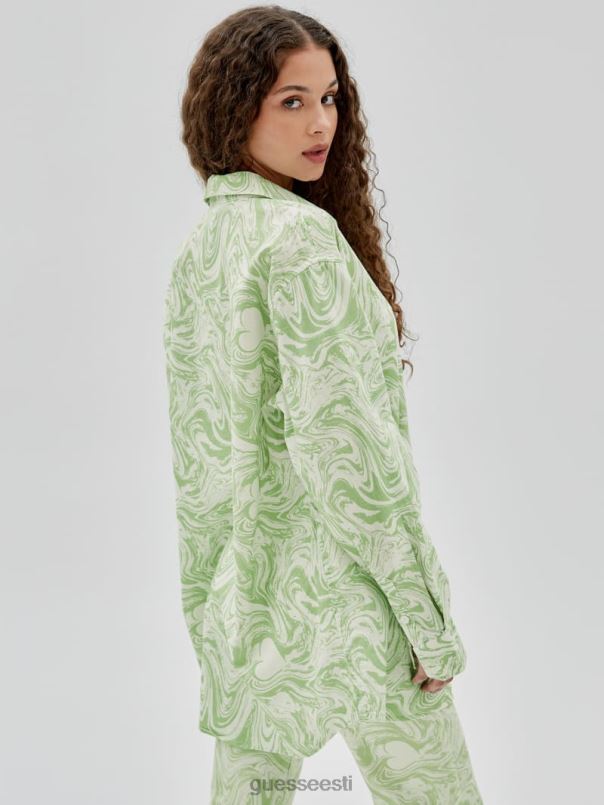 originaalid x j balvin aop särk roheline kevad multi GUESS kehakate unisex BB4BB1350